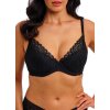 480x672 pdp mobile WE148003 BLK primary Wacoal Raffine Black UW Plunge Bra