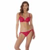 WILDCAT RED UW BANDLESS DECO BIKINI TOP AS6881 RIO BRIEF AS6884 F TRADE 3000 SS20