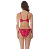 WILDCAT RED UW BANDLESS DECO BIKINI TOP AS6881 RIO BRIEF AS6884 B TRADE 3000 SS20