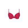 WILDCAT RED UW BANDLESS DECO BIKINI TOP AS6881 CUTOUT WEB SS20