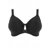 EL4383 BLK cut Elomi Lingerie Charley Black Underwired Bandless Spacer Moulded Bra