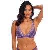 992x1389 pdp desktop WA852191 546 primary Wacoal Lingerie Embrace Lace Grape Compote Multi Soft Cup Bra