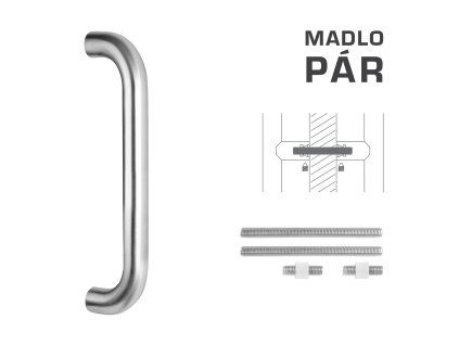 FT - MADLO kód K01 Ø 30 mm UN pár