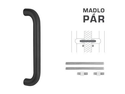 FT - MADLO kód K01 Ø 32 mm UN pár