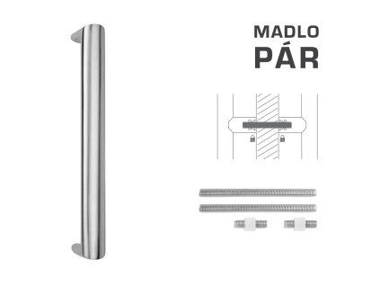 FT - MADLO kód K40 40x20 mm UN pár