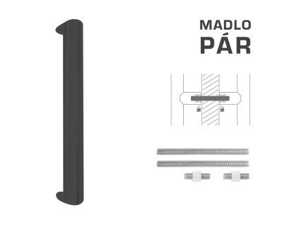 FT - MADLO kód K40 40x20 mm UN pár
