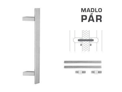 FT - MADLO kód K41Z 40x10 mm UN pár