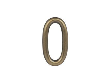 MPK - DOMOVÁ ČÍSLICA "0" - 75 mm - nalepovacia
