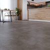 kompozitna podlaha afirmax biclick stone beton sendai v kuchyni