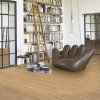 kompozitna podlaha parador modular one dub 1744556 v interieri s kniznicou
