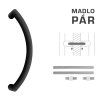 FT - MADLO kód K39 Ø 32 mm UN pár