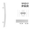 FT - MADLO kód K41C 40x10 mm UN pár