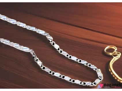 elegantním náhrdelníkem z kolekce Steel & Roses