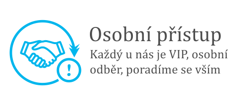 OSOBNÍ PŘÍSTUP - každý je u nás VIP, poradíme