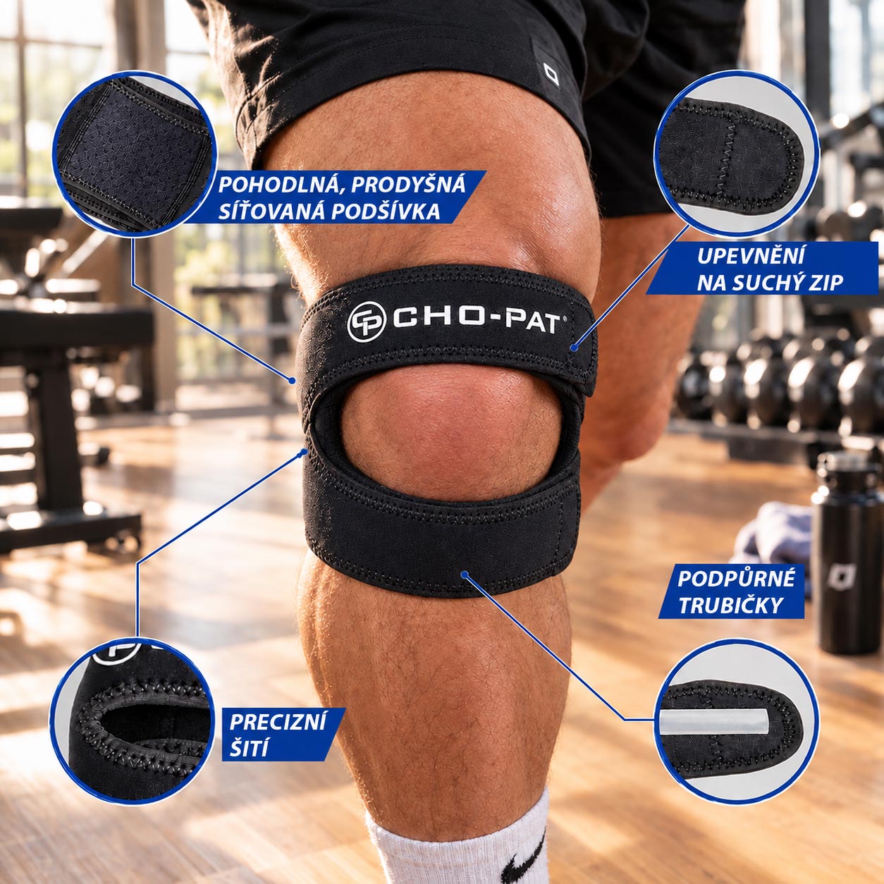 Cho-Pat® Dual Action® LITE Knee Strap