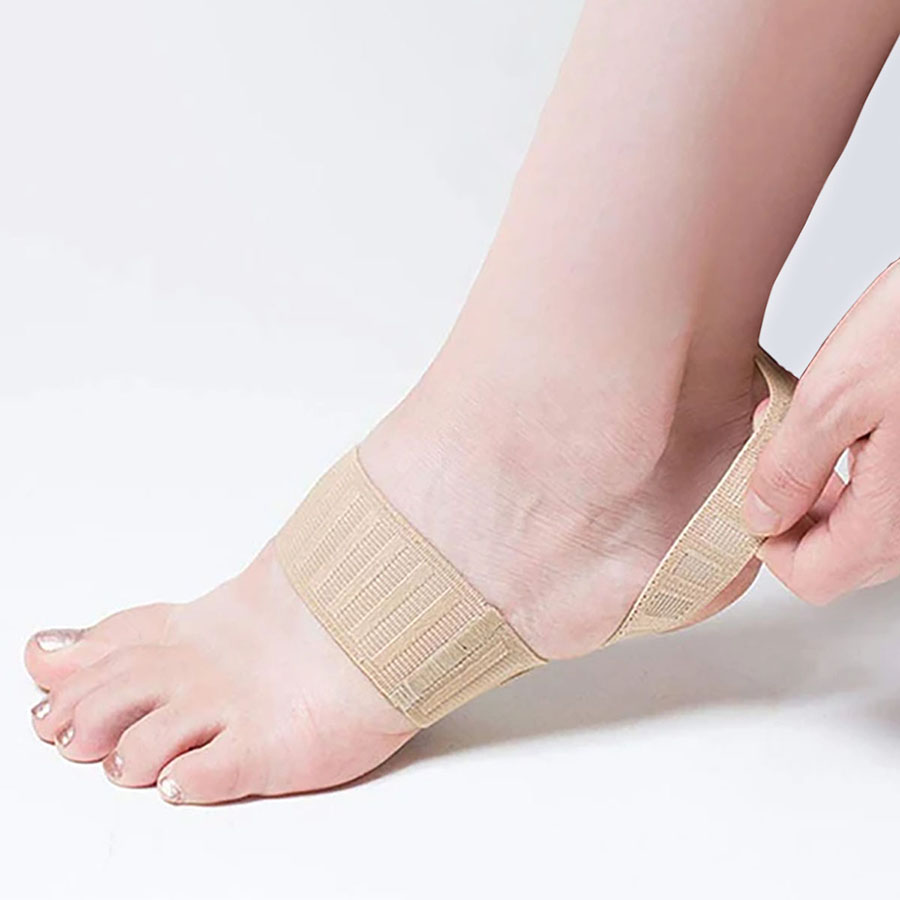Tuli's® The X Brace® elastická ortéza s patentovaným X designem pro podpora klenby a úlevu při bolesti paty a chodidla