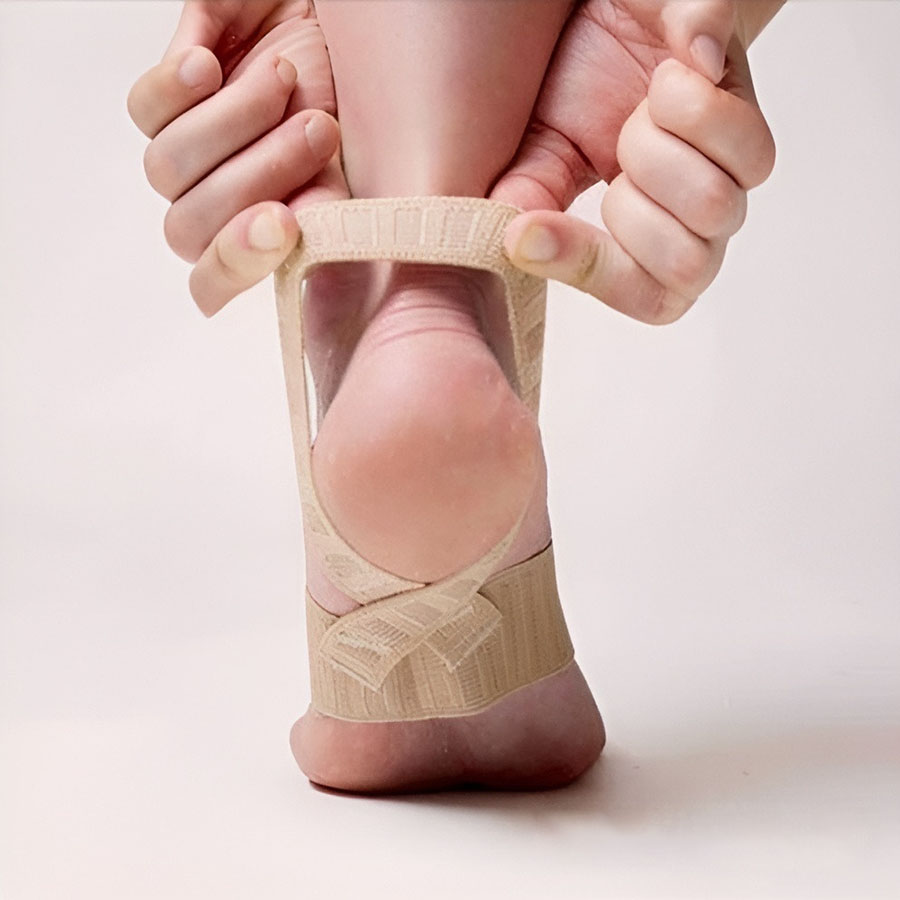 Tuli's® The X Brace® elastická ortéza s patentovaným X designem pro podpora klenby a úlevu při bolesti paty a chodidla