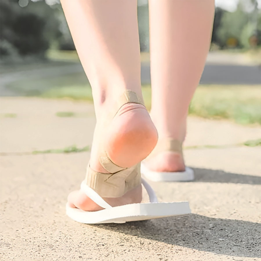 Tuli's® The X Brace® elastická ortéza s patentovaným X designem pro podpora klenby a úlevu při bolesti paty a chodidla