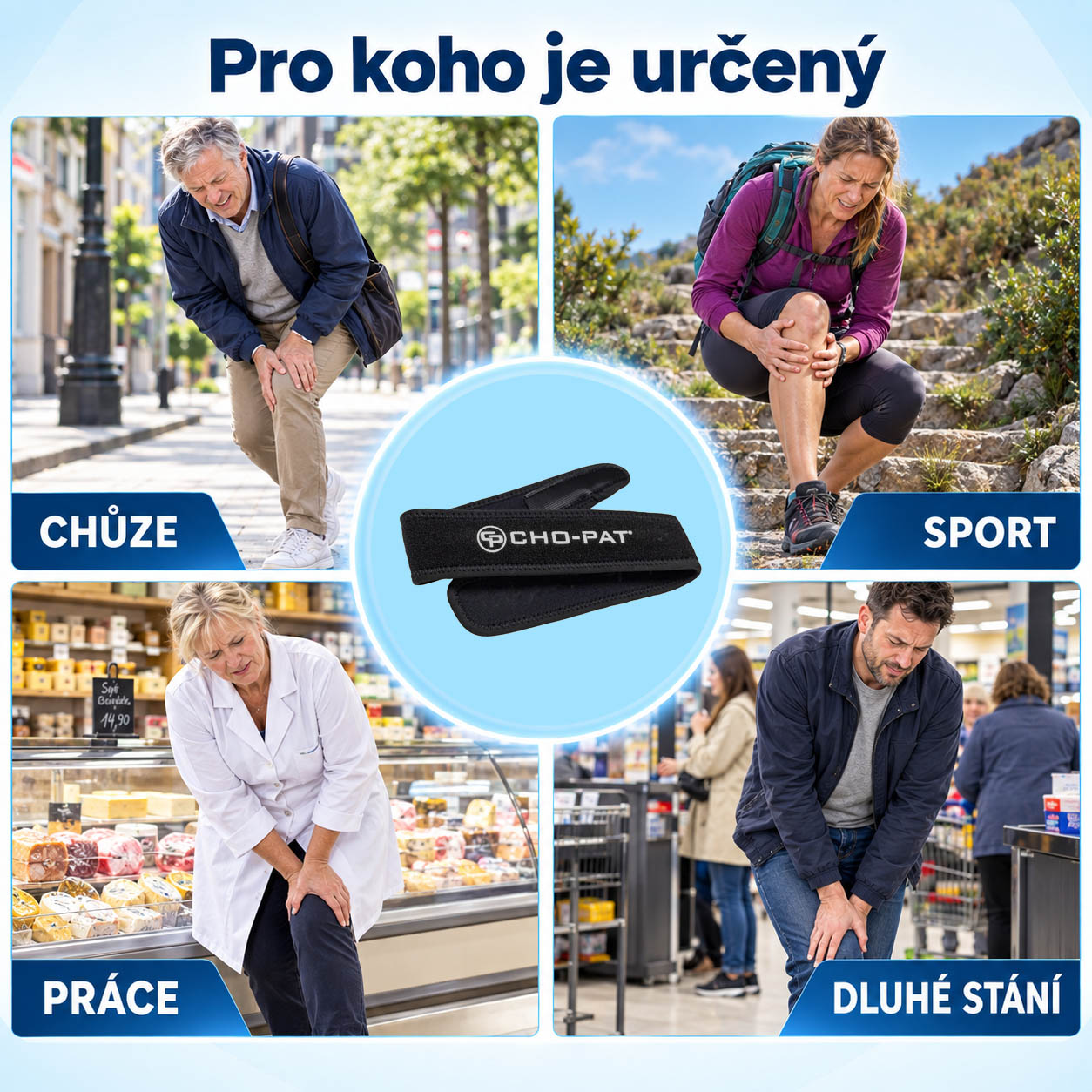 Cho-Pat® Patella Knee Strap