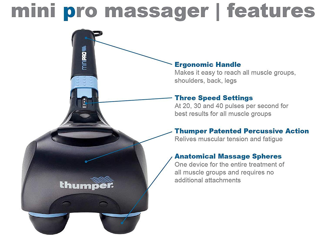 Thumper mini pro deals