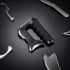 Hyperblade PRO AI — detail ocelových hran IASTM, konvexně-konkávní design