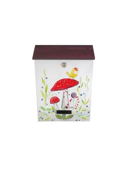 Painted Mailbox - forest and trees 010