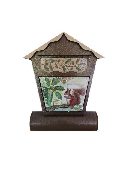 Painted Mailbox - animals 024