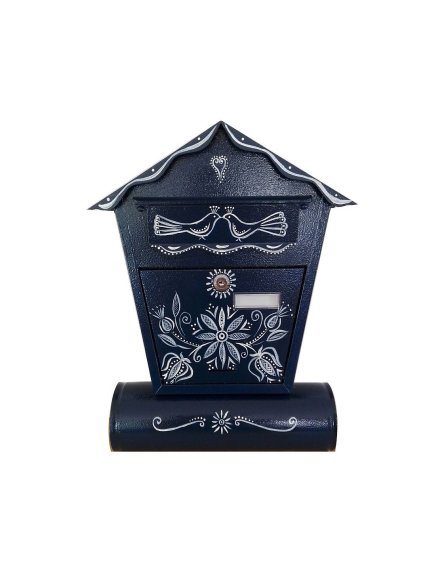 Bemalter Briefkasten - Ornament 038