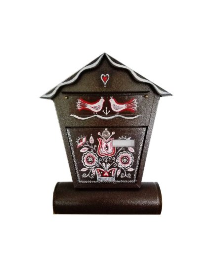 Painted Mailbox - ornament 014