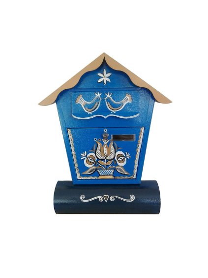 Painted Mailbox - ornament 034