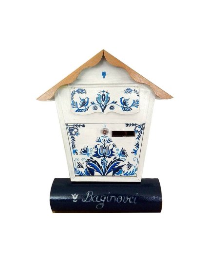 Bemalter Briefkasten - Ornament 017