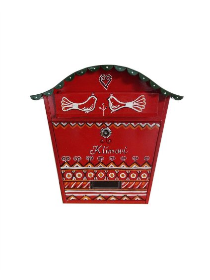 Painted Mailbox - ornament 004