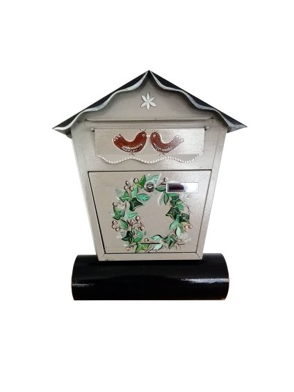 Maľovaná poštová schránka - Brečtan