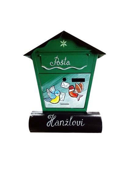 Painted Mailbox - animals 035