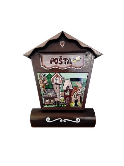 Painted Mailbox - House, cottage 004