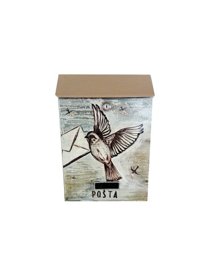 Painted Mailbox - animals 032