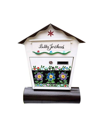 Painted Mailbox - ornament 047