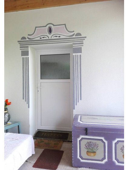 Bemalung der Fassade
