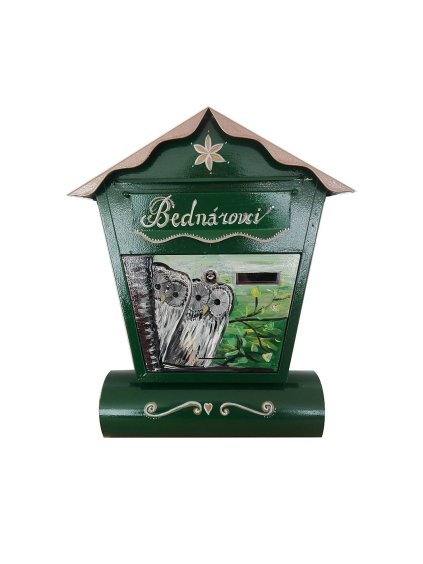 Painted Mailbox - animals 038