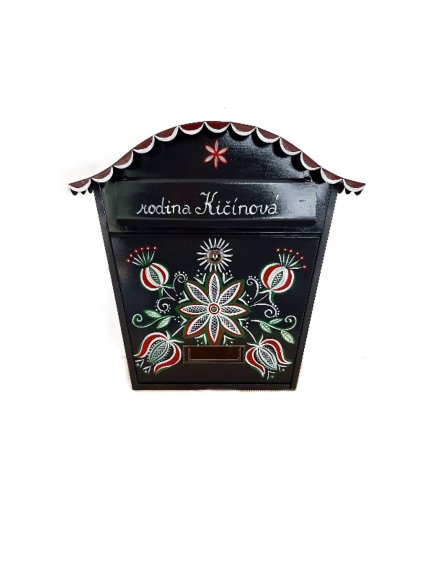 Ručne maľovaná poštová schránka