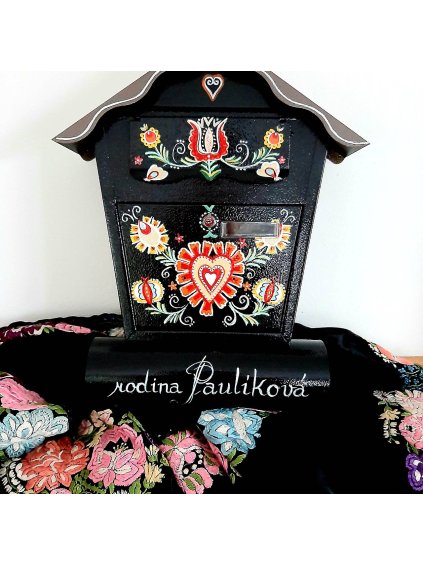 Painted Mailbox - ornament 040