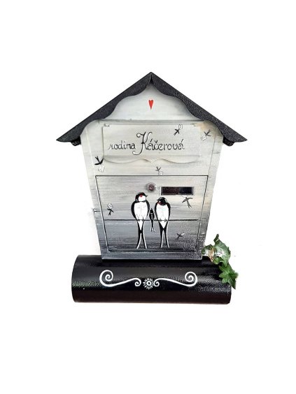 Painted Mailbox - animals 027
