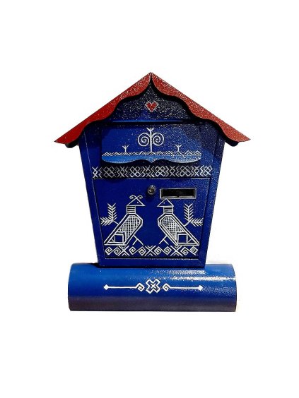 Bemalter Briefkasten - Ornament 005
