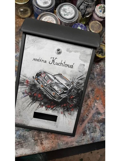 Painted Mailbox - vehicles 001
