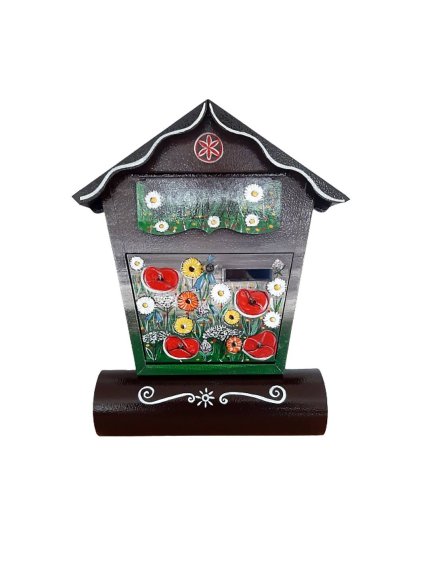 Painted Mailbox - meadow flowers 009