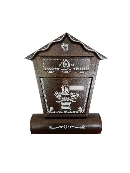 Painted Mailbox - ornament 039