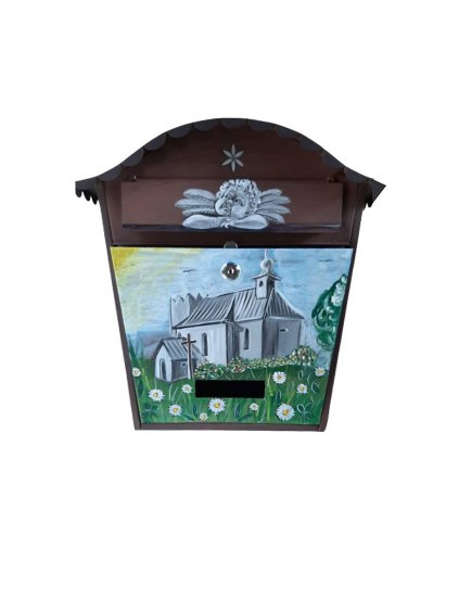 Painted Mailbox - House, cottage 002