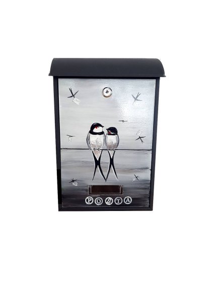 Painted Mailbox - animals 028