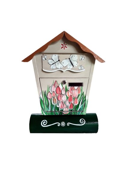 Painted Mailbox - animals 029