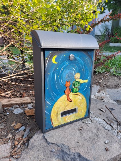 Painted Mailbox - The Little Princ